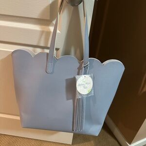 Elegant Blue Tote Bag